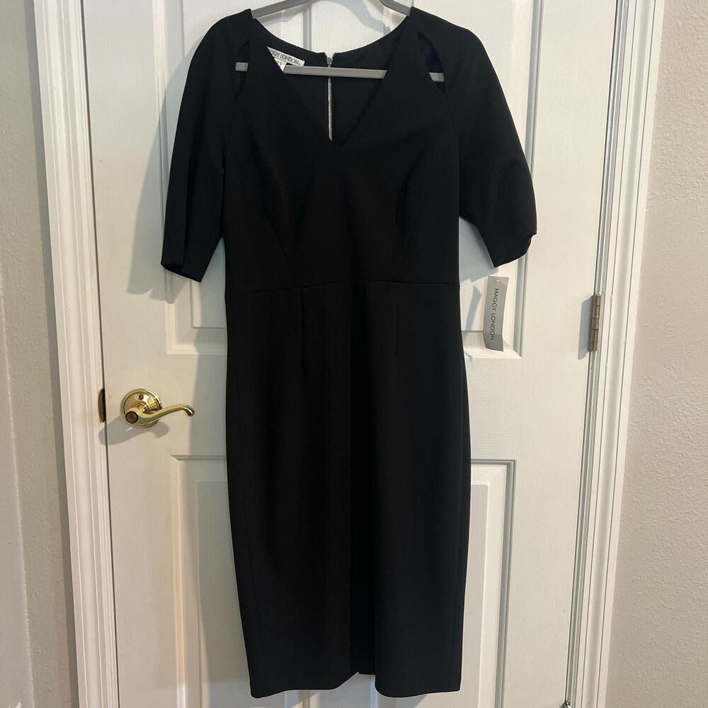 Maggy London Women's Black Dress